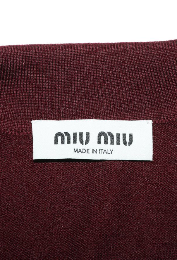Miu Miu S/S 2024 Knit Emblem Polo - 5 Miu Miu S/S 2024 Knit Emblem Polo - 5
