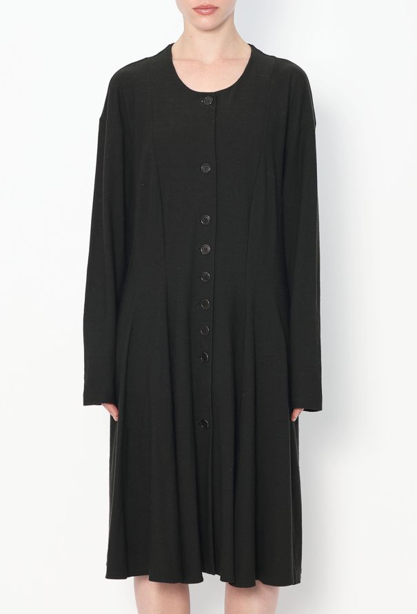 Helmut Lang 1987 Flared Button-up Dress - 3 Helmut Lang 1987 Flared Button-up Dress - 3