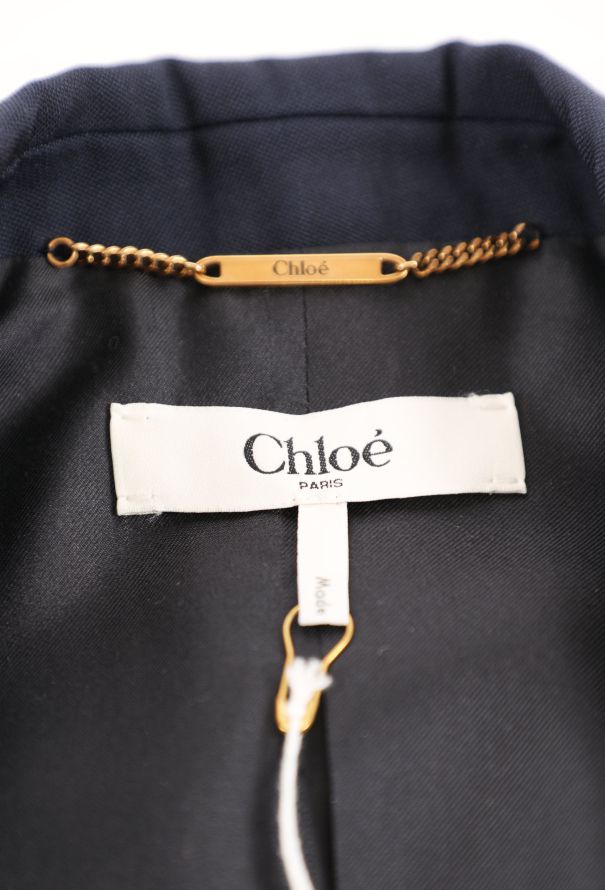Chloé Pre-Fall 2024 Cropped Tailored Blazer - 7