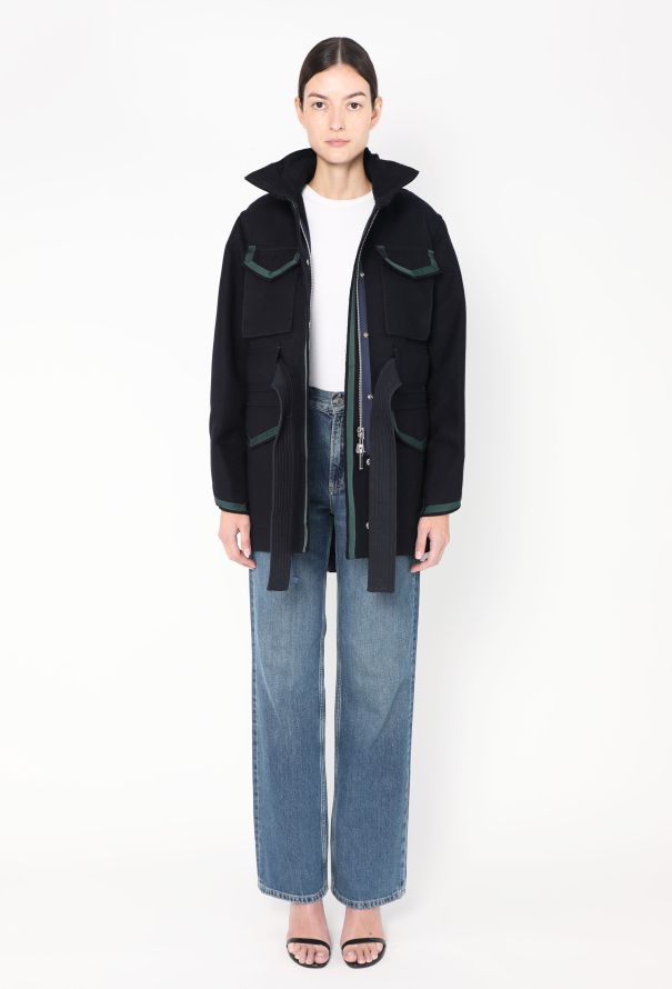 Sacai 2018 Belted Cargo Jacket - 2 Sacai 2018 Belted Cargo Jacket - 2