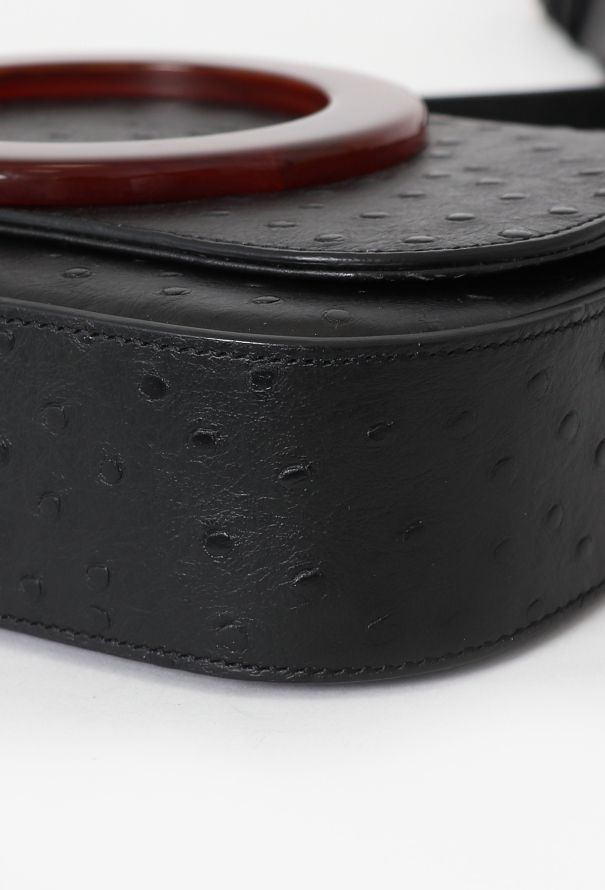 Saint Laurent 2017 Black Ostrich Eddie Shoulder bag - 11