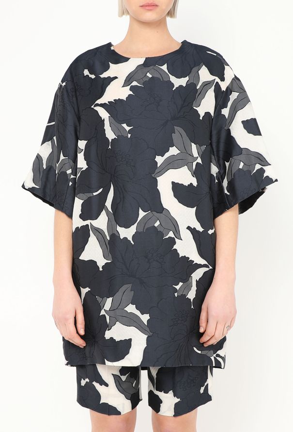 Chloé S/S 2013 Jacquard Silk Tunic Set - 4