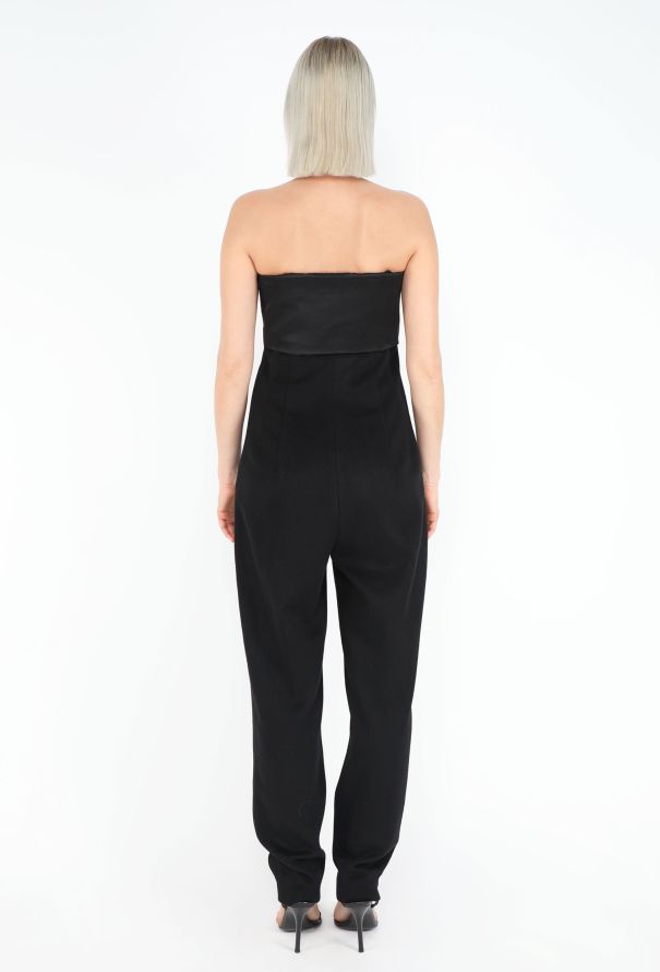 The Row F/W 2013 Cashmere Smoking Bustier Jumpsuit - 5