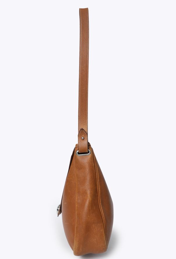 Hermès Vintage Courchevel Christine Envelope Bag - 5