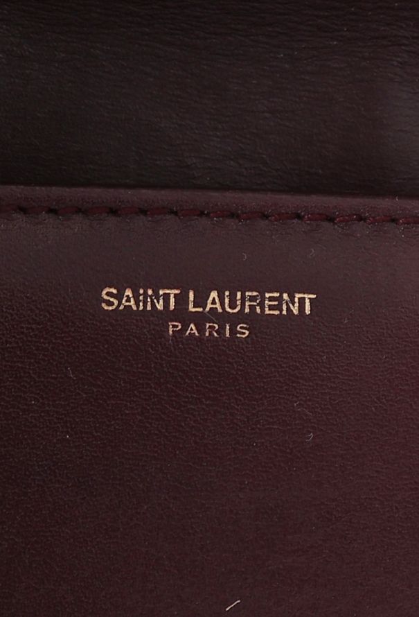Saint Laurent Burgundy Betty Bag - 13