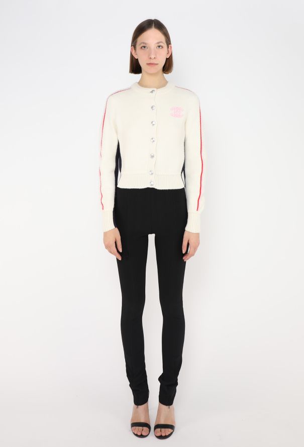 Chanel 2021 'Coco Neige' Cashmere Cardigan - 3