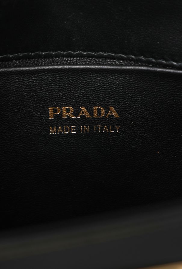 Prada Black Triangle Shoulder Bag, F/W 2023 - 14