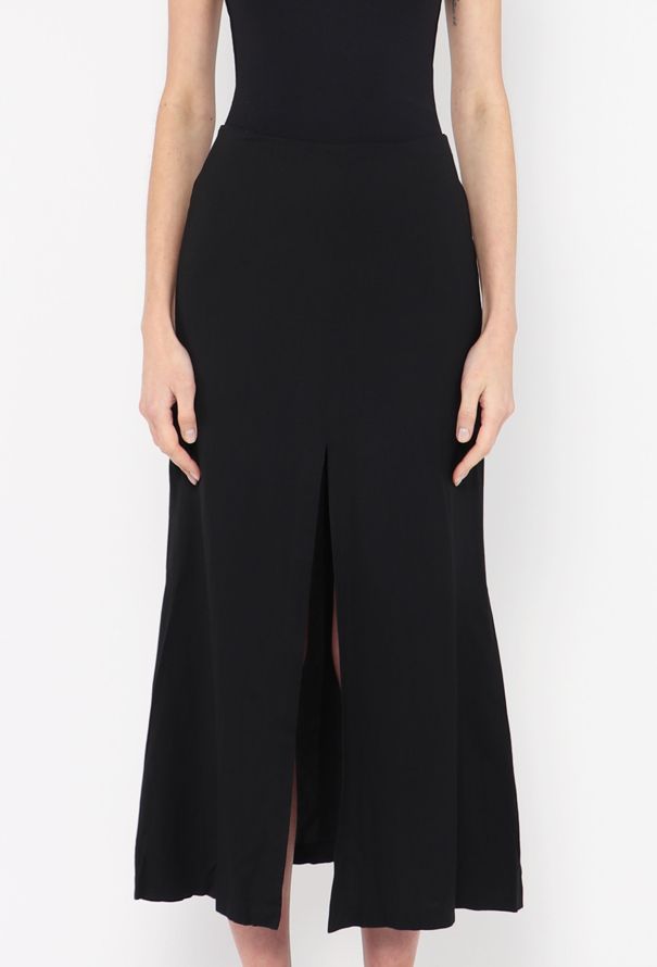 The Row Flared Cotton Slit Skirt - 2 The Row Flared Cotton Slit Skirt - 2