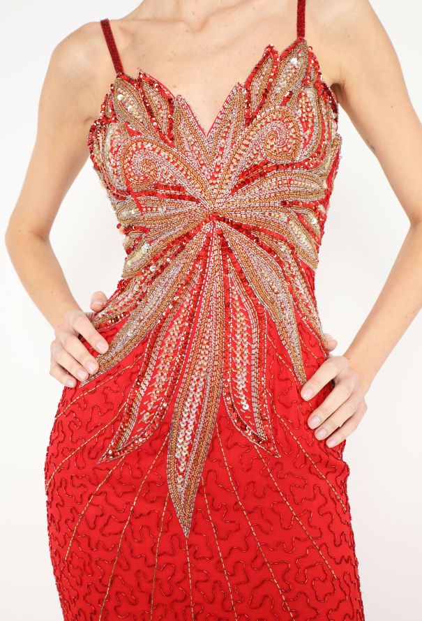 STUNNING Ted Lapidus Embellished Gown - 3 STUNNING Ted Lapidus Embellished Gown - 3