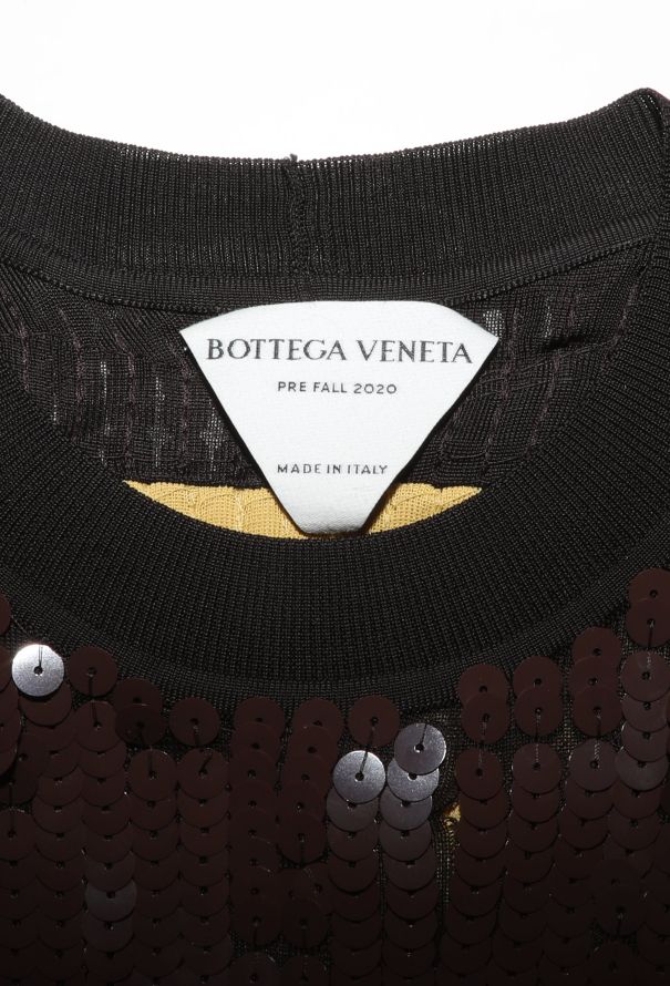 Bottega Veneta Pre-Fall 2020 Bicolor Sequin Dress - 6