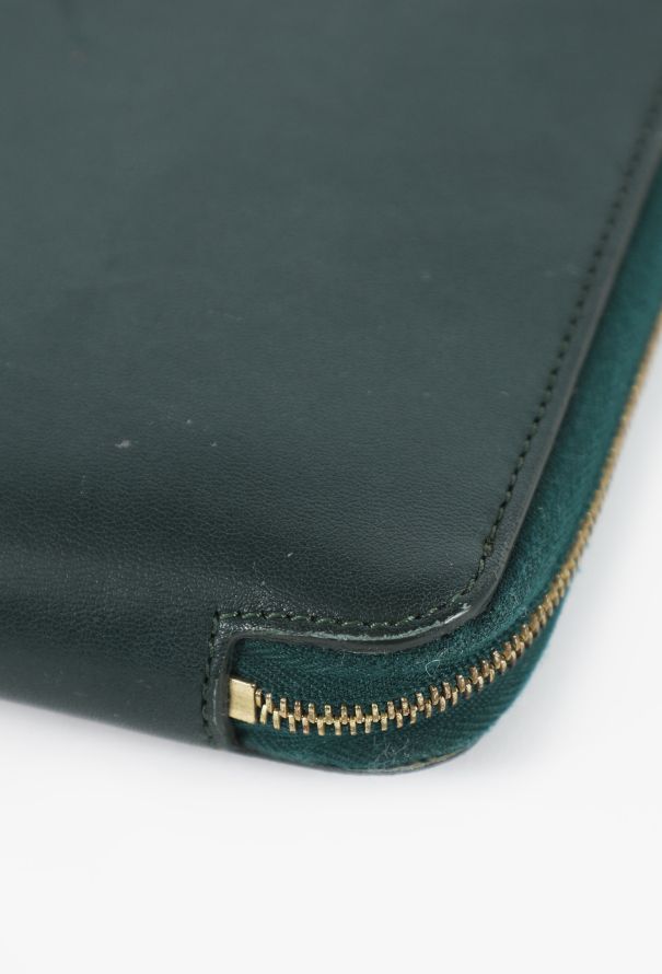 Céline Green Smooth Leather Wallet - 10