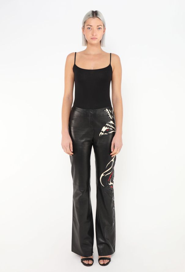 Jitrois 1985 Phoenix Lambskin Pants - 3