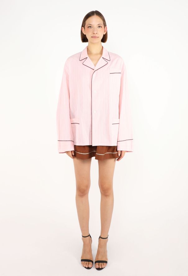 Prada Paperbag Pyjama Skirt, F/W 2025 - 3