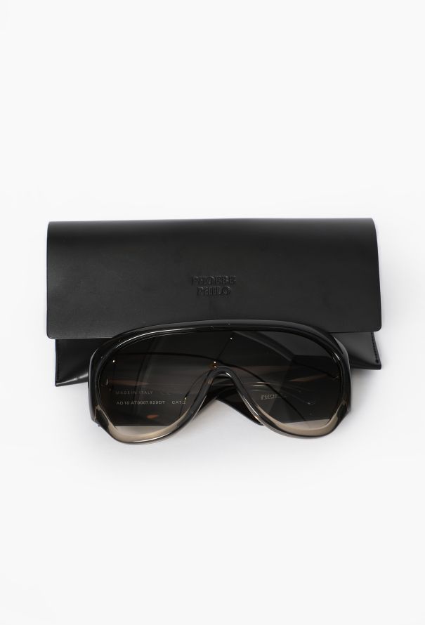 Phoebe Philo Oversized Shield 'Bombé' Sunglasses, 2025 - 6