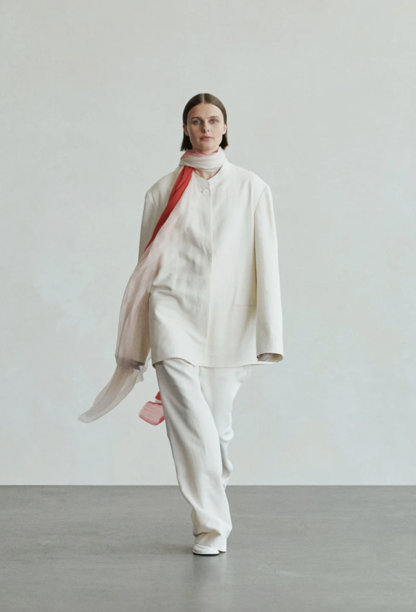 The Row S/S 2022 Dandy Linen Trousers - 2