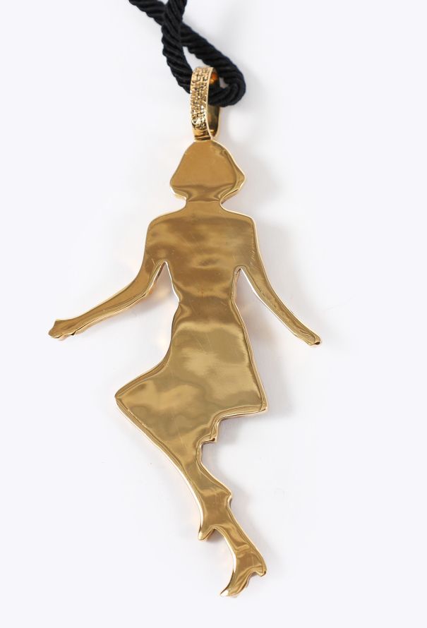 Saint Laurent F/W 2010 Lady Silhouette Necklace - 4