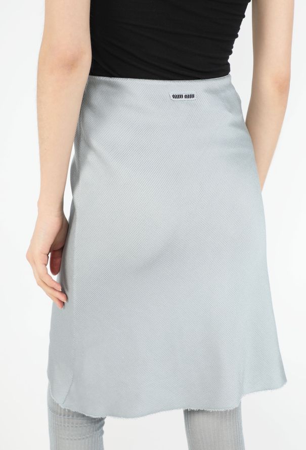 Miu Miu F/W 2025 Ribbed Silk 3-Piece Ensemble - 7