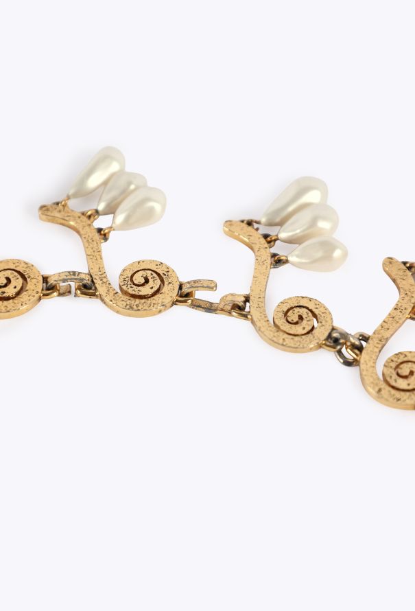Chanel Vintage Pearl Sautoir Belt, 1989 - 4