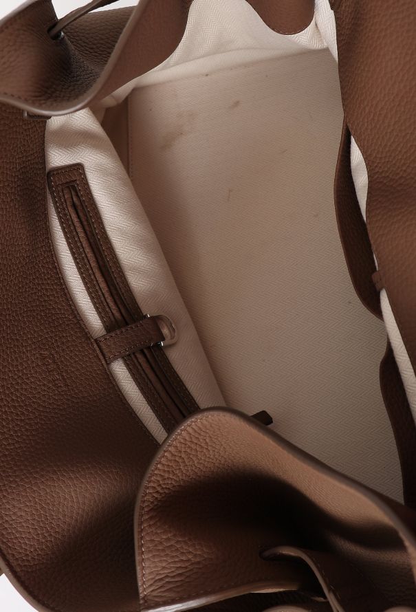 The Row Dark Taupe Soft Margaux 17 - 12 The Row Dark Taupe Soft Margaux 17 - 12