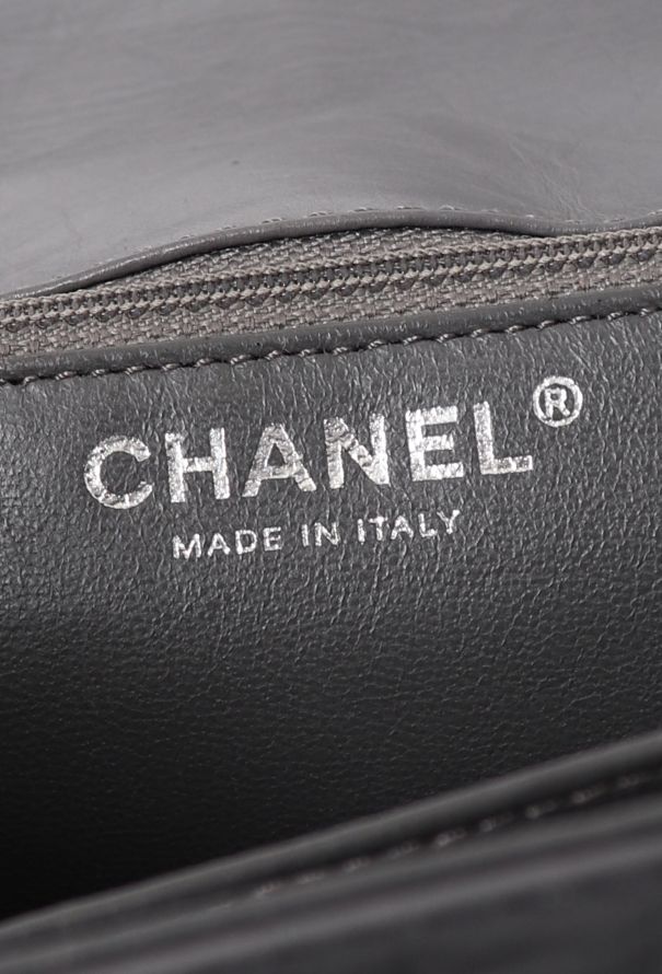 Chanel Grey 2.55 Medium Flap Bag - 12 Chanel Grey 2.55 Medium Flap Bag - 12