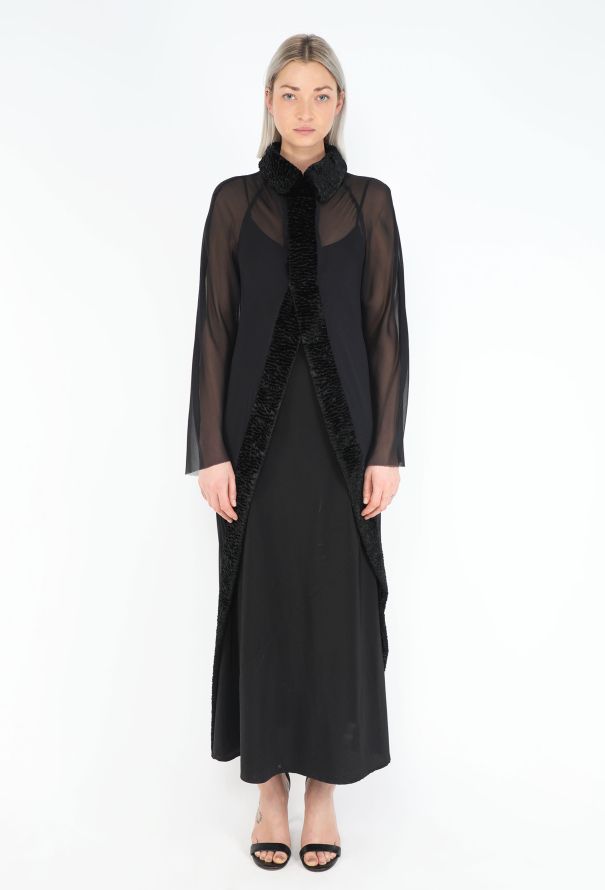 Comme des Garçons F/W 1993 'Synergy' Chenille Trim Tunic - 3