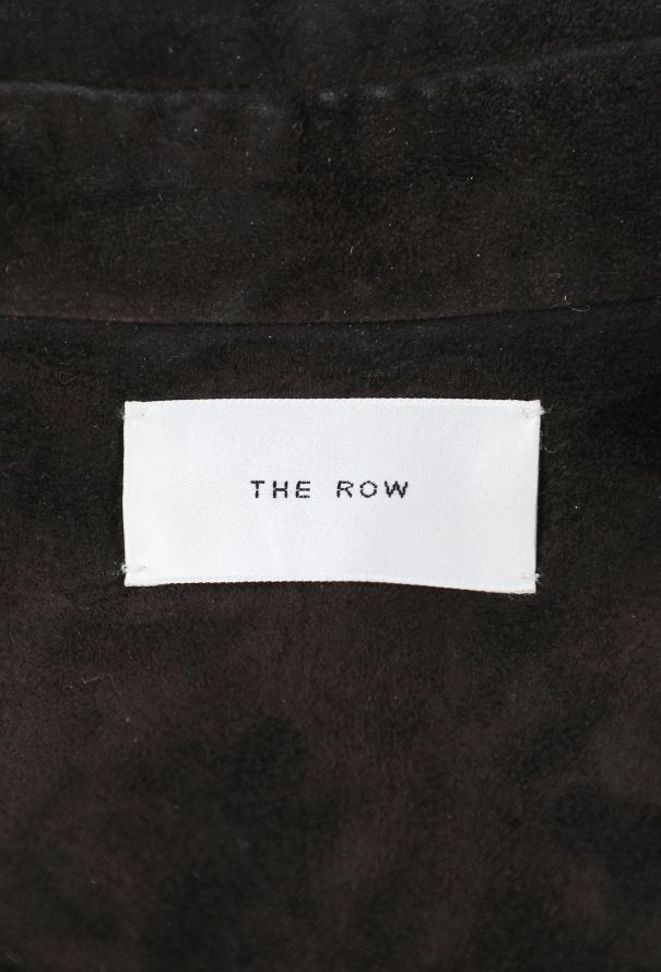 The Row Poseidone Suede Trench Coat, 2023 - 8