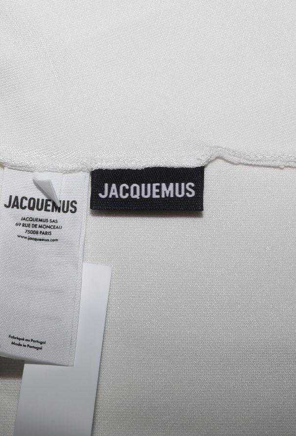 Jacquemus 2025 Aro Flap Jersey Gown - 7