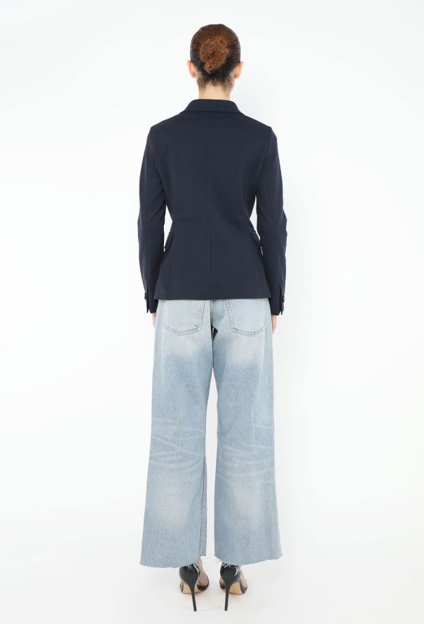 Prada Classic Cinched Crêpe Blazer - 5 Prada Classic Cinched Crêpe Blazer - 5