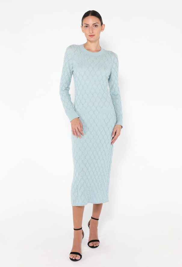 Chanel F/W 2024 Cashmere Knit Sheath Dress - 1