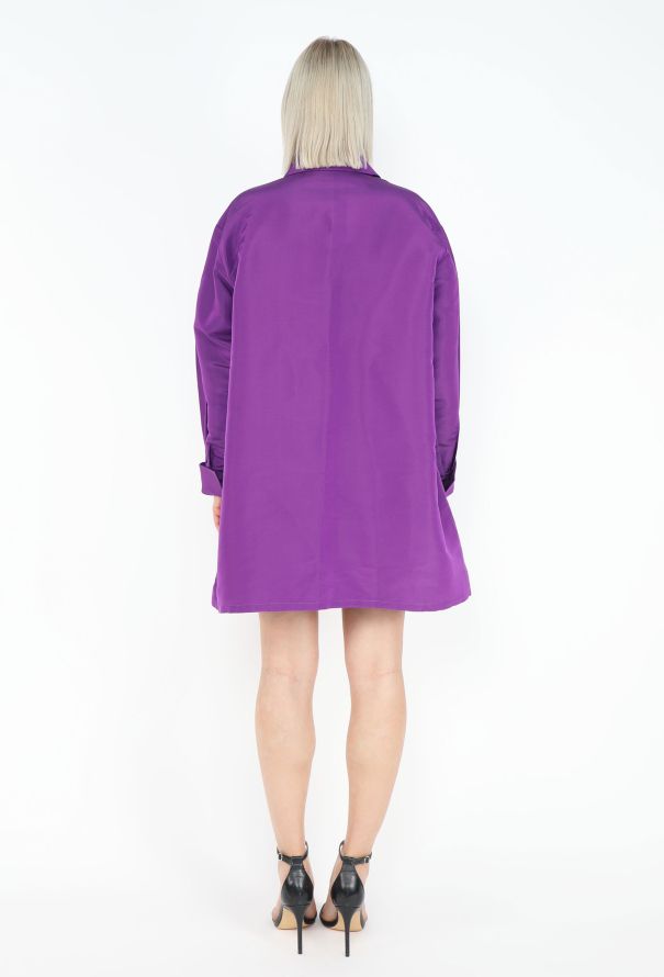 Valentino S/S 2022 Taffeta Oversized Tunic - 8