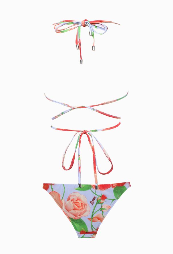 Loewe x Paula's Ibiza 2022 Rose Wrap Bikini - 3
