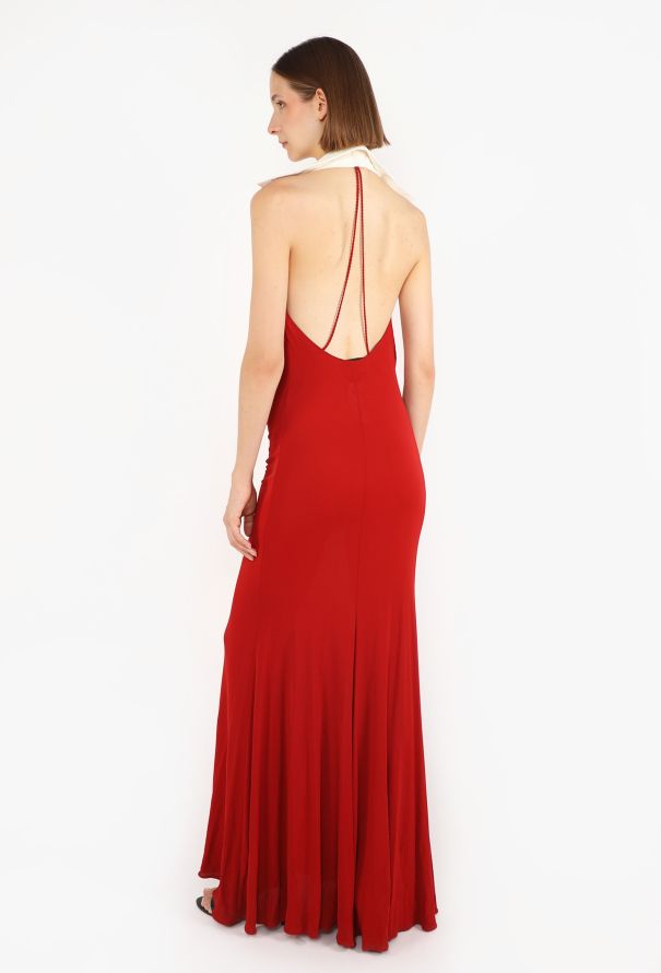 Jean Paul Gaultier Cowl-Neck Open Back Dress, Early 2000s - 3