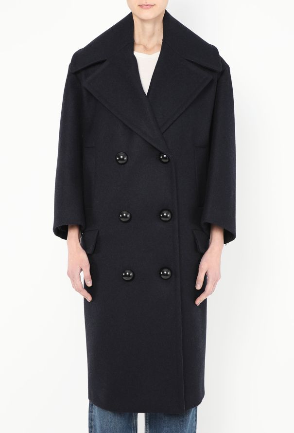 Alaïa F/W 2022 Oversized Felted Coat - 4