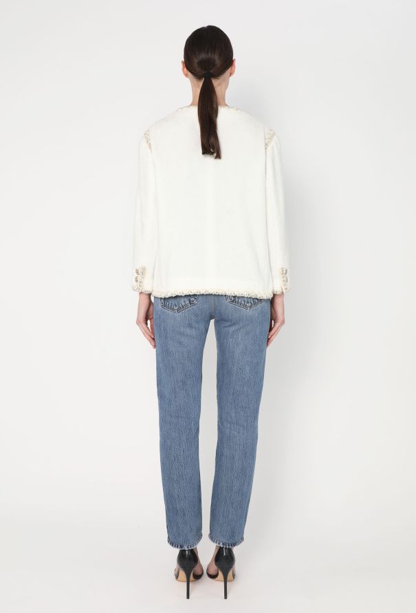 Chanel Resort 2012 Braided Terrycloth Jacket - 6 Chanel Resort 2012 Braided Terrycloth Jacket - 6