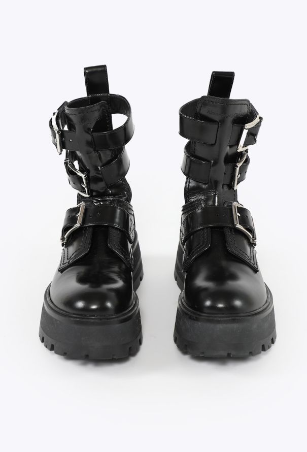 Alexander McQueen 2023 Rave Buckle Boots - 2