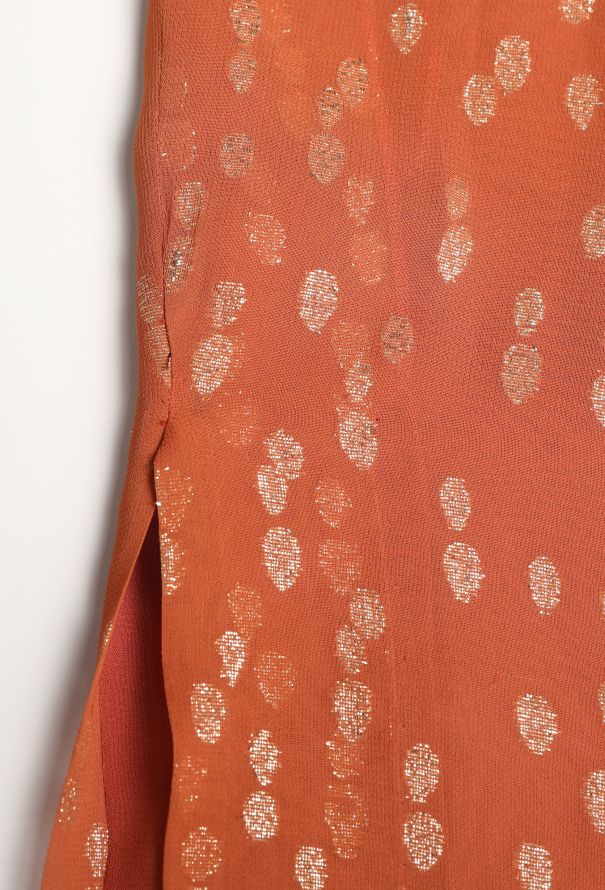 Christian Dior COLLECTOR 1976 Lamé Georgette Ensemble - 17