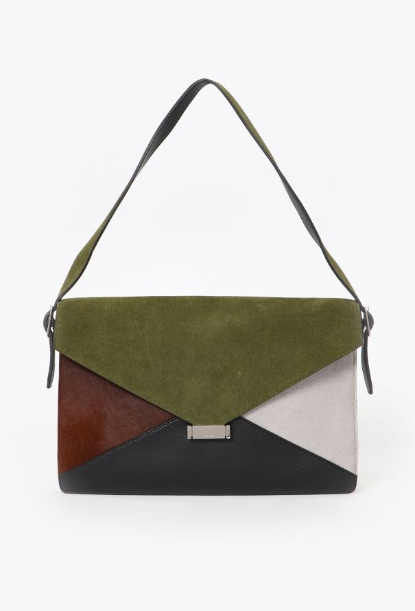 Céline S/S 2012 Tricolor Diamond Shoulder Bag - 1