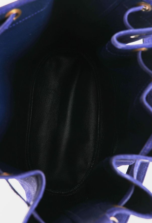 Hermès '80s Chèvre Velours Market Bag - 12