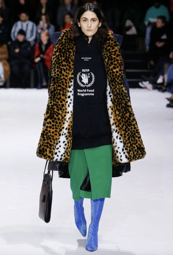 Balenciaga F/W 2018 Chevron Pencil Skirt - 2