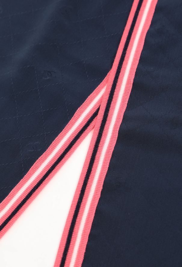 Chanel Quilted 'CC' Silk Scarf - 4 Chanel Quilted 'CC' Silk Scarf - 4