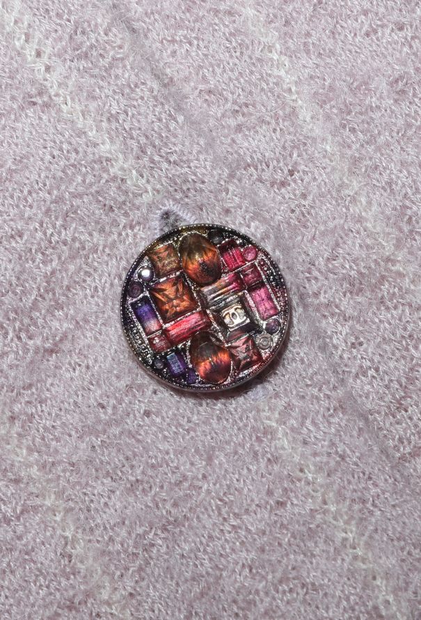 Chanel S/S 2015 Bouclé Cashmere Top - 8