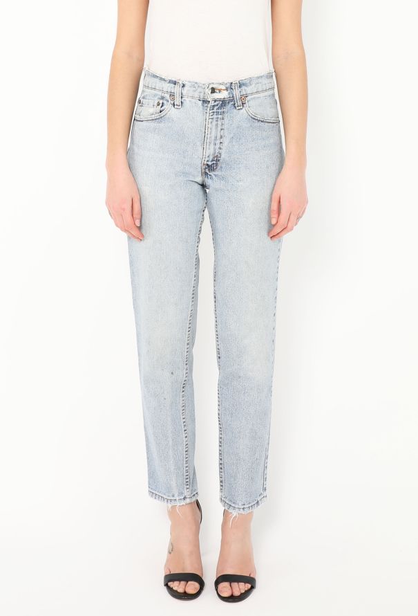 Levi's Distressed Tapered Jeans - 3 Levi's Distressed Tapered Jeans - 3