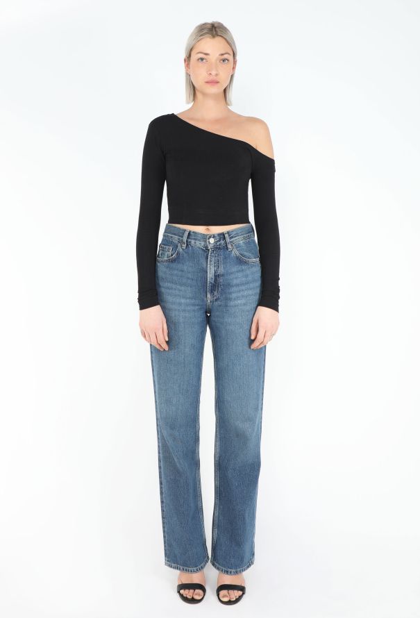 Dolce & Gabbana '90s One-Shoulder Cropped Top - 1