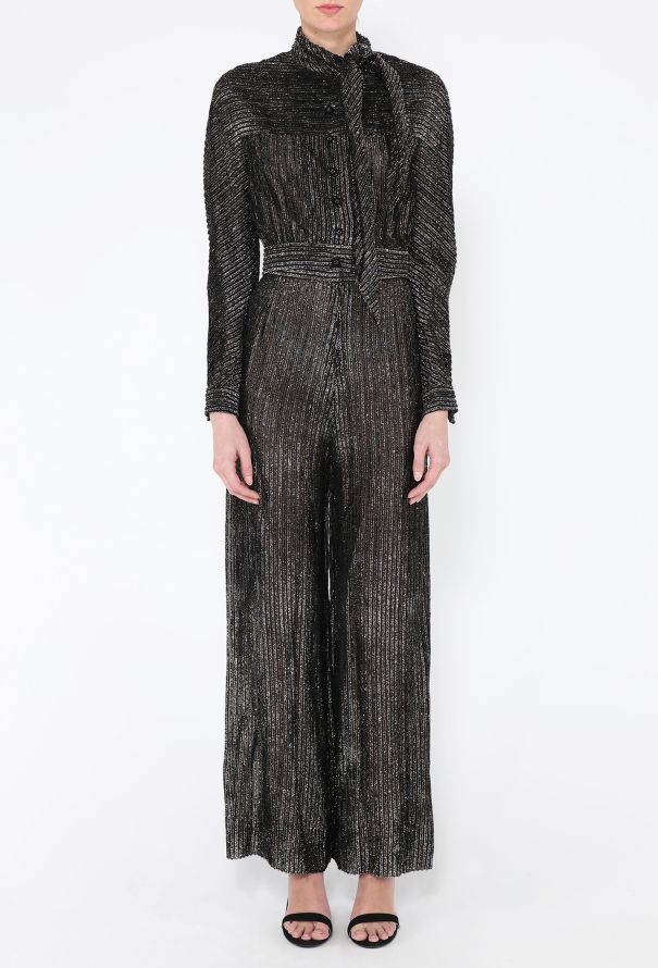 Pierre Cardin RARE F/W 1973 Metallic Lurex Ensemble - 4