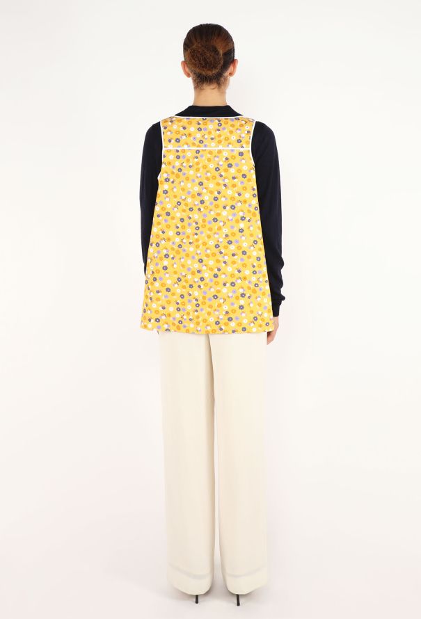 Miu Miu Trompe L'Œil Floral Cardigan, S/S 2026 - 6