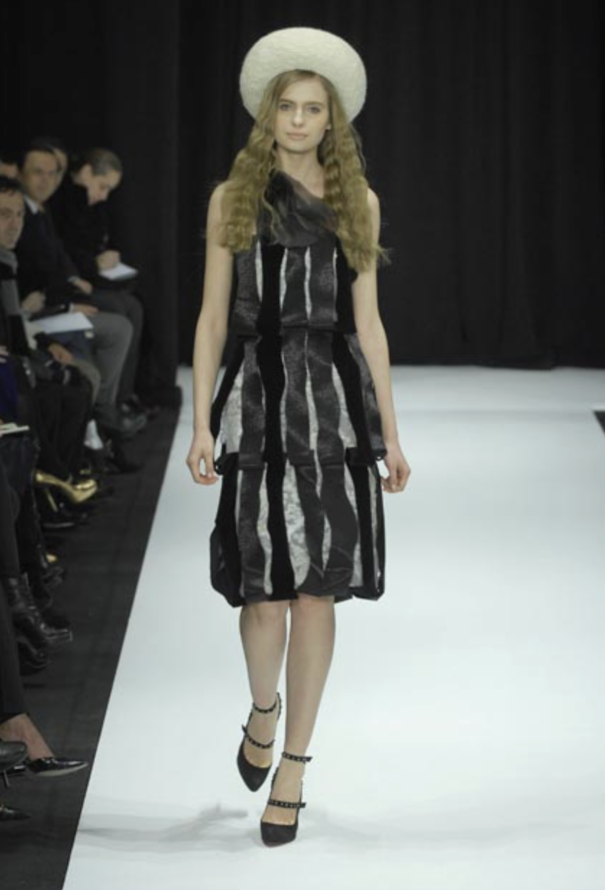 Rodarte F/W 2007 Ribbon Pleated Dress - 2