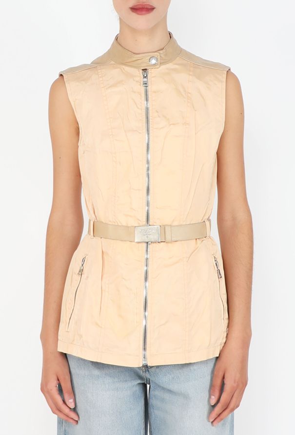 Prada Belted Nylon Vest, 1995 - 1