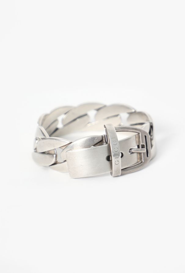 Gucci '90s Interlocking Buckle Bracelet - 2