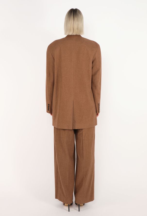 The Row Stonna Felted Cashmere Suit, 2022 - 6