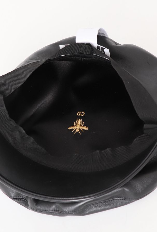Dior F/W 2017 Lambskin Brimmed Beret - 6 Dior F/W 2017 Lambskin Brimmed Beret - 6